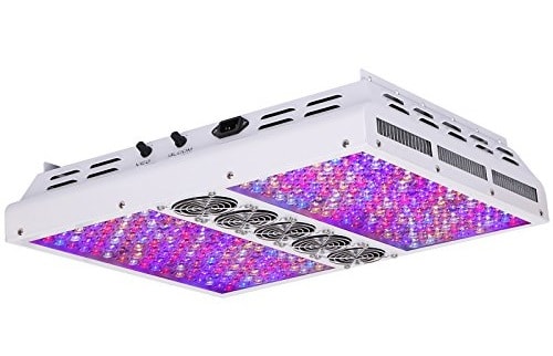 VIPARSPECTRA Dimmable Series PAR1200 1200W LED Grow Light - 2 Dimmers 12-Band Full Spectrum for Indoor Plants Veg/Bloom